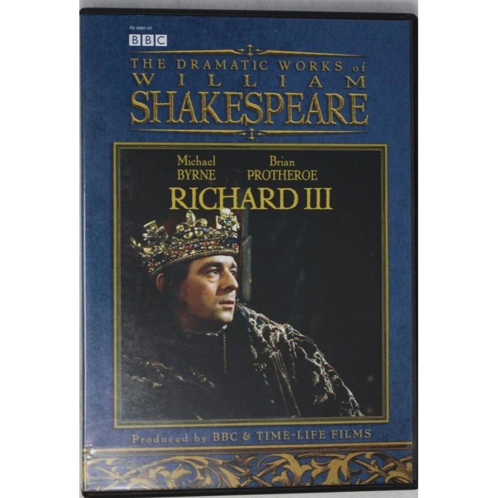 BBC Time Life-Richard III DVD from The Dramatic Works of William Shakespeare